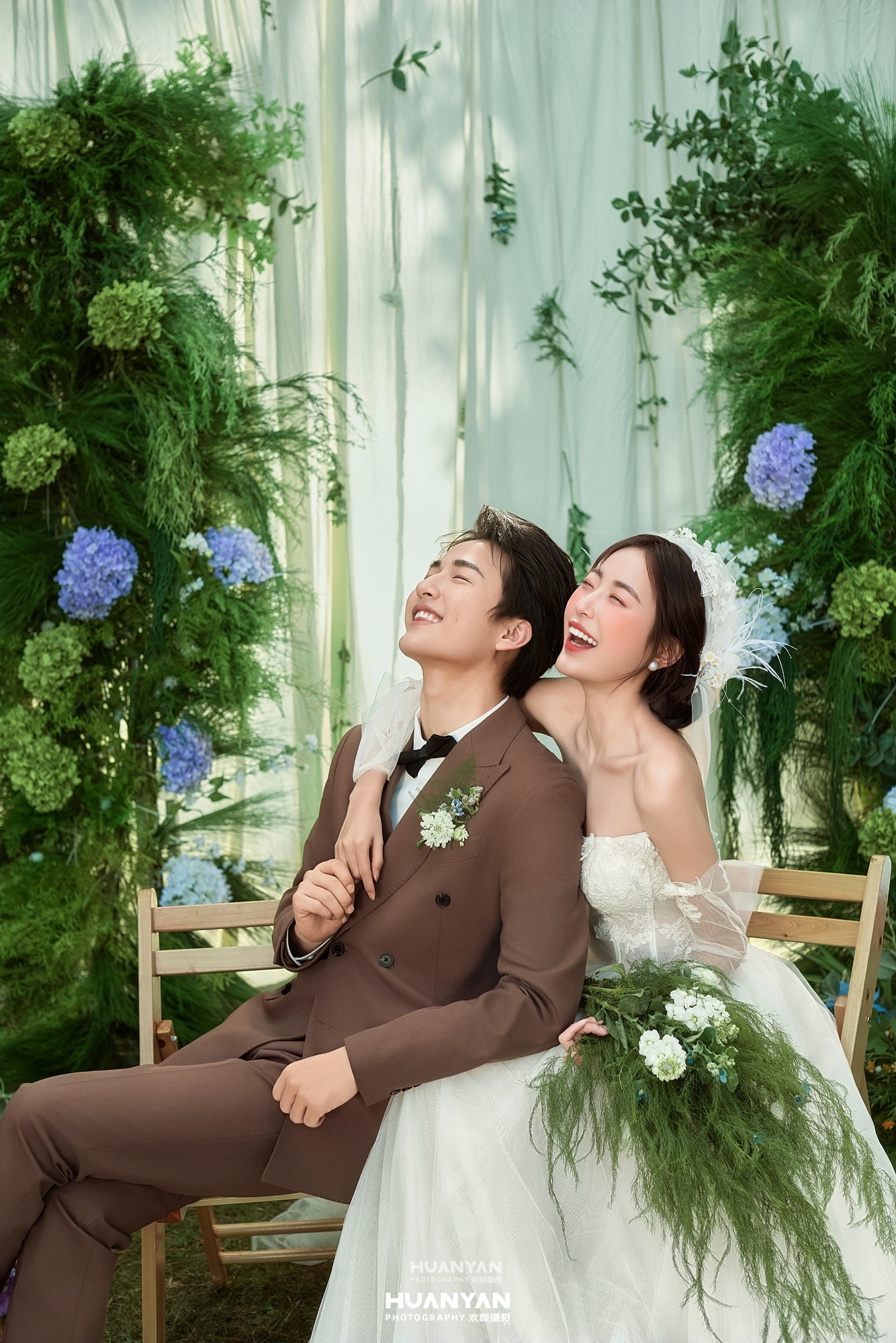 风遇林野客片第7张｜清新自然婚纱照，摄于户外自然