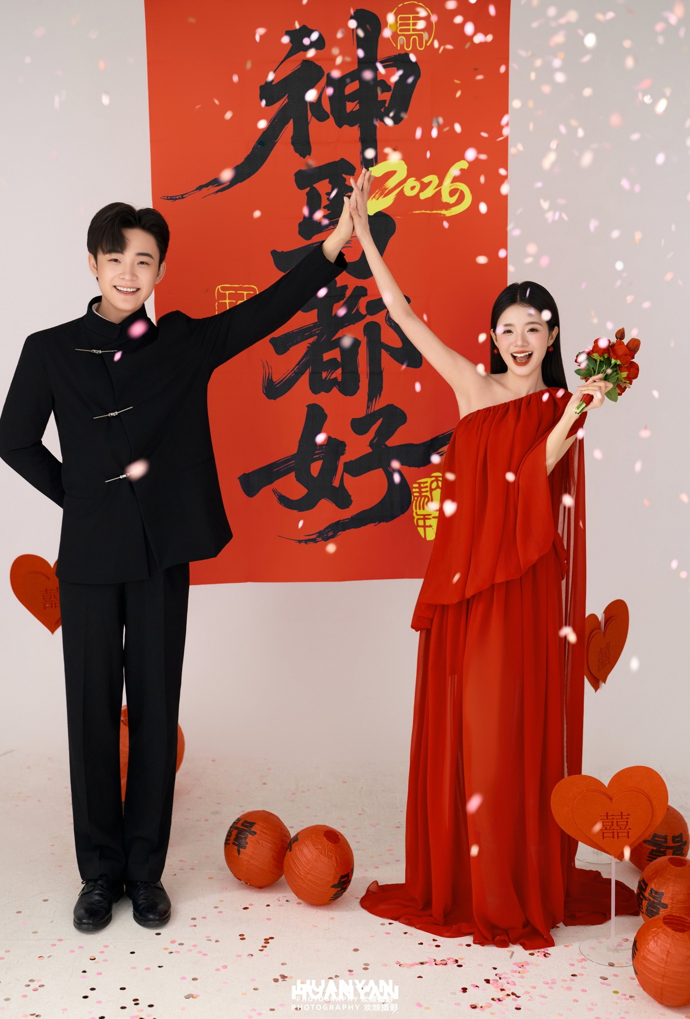 新中式婚纱照 · 室内影棚场景 · 神马都好客片