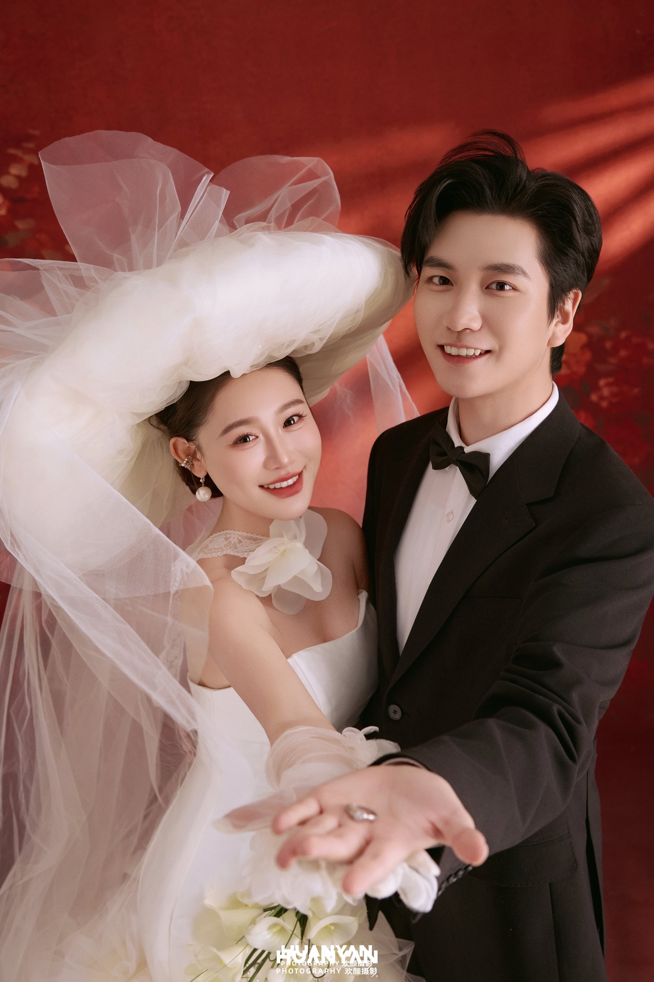 画境纱语客片第3张｜杂志时尚婚纱照，摄于庄园酒庄