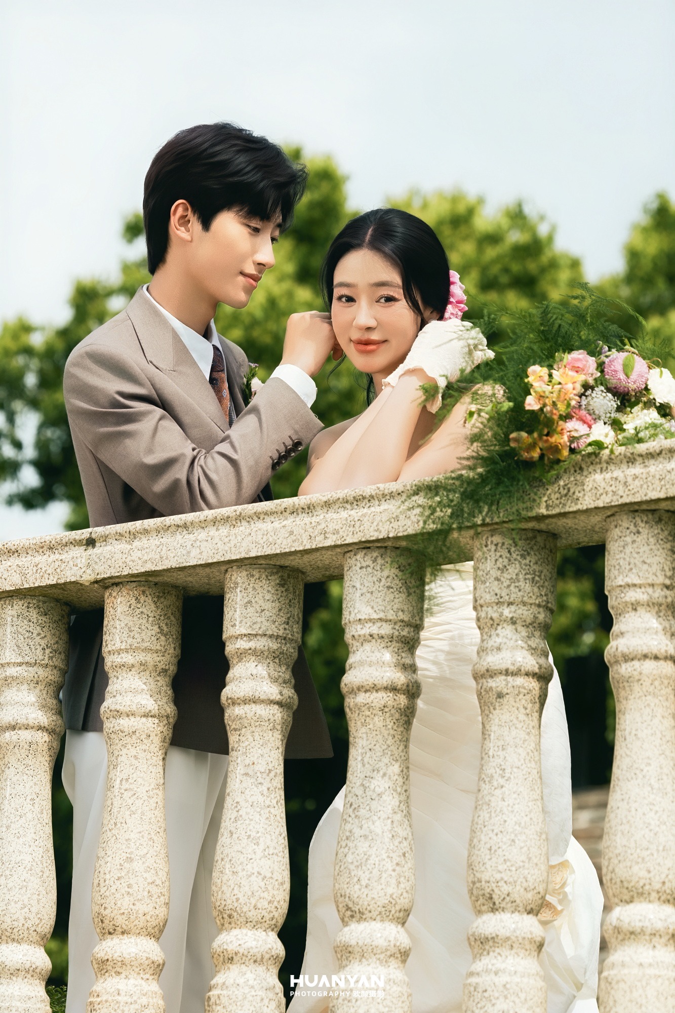 蔷薇之畔：法式浪漫婚纱照城堡古堡实拍